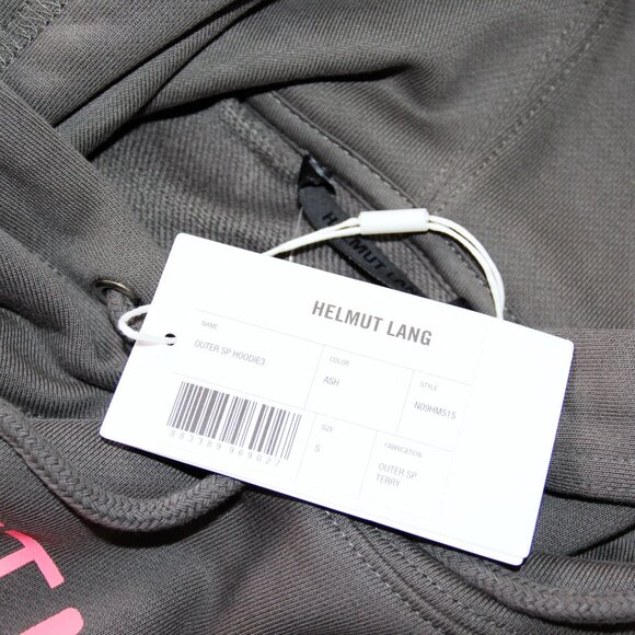 BNWT SS24 HELMUT LANG OUTER SP HOODIE S & L - Picture 11 of 14